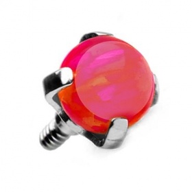 Nakrętka na microdermal - Kolorowy opal PI421