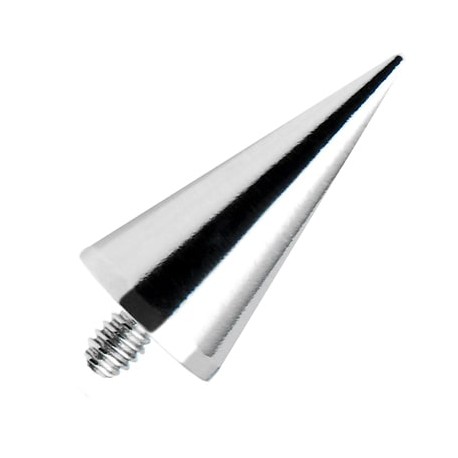 Stalowa nakrętka stożek do kolczyka PI505