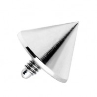 Tytanowa nakrętka stożek do kolczyka