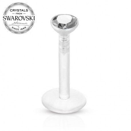 Labret z kryształkiem SWAROVSKI®