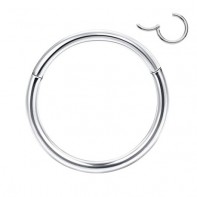 Tytanowy clicker segment ring