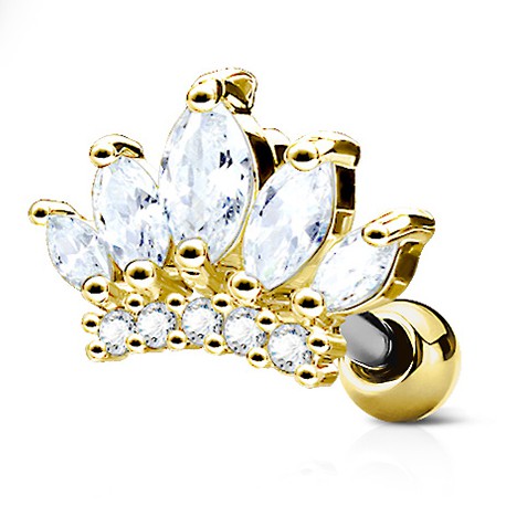 Kolczyk do ucha - Tiara