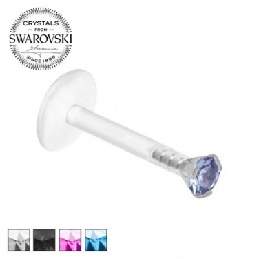 Labret z kryształkiem SWAROVSKI® PW134