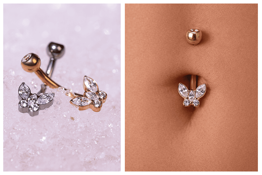 nakretki do kolczyka z kamieniem tygrysie oko