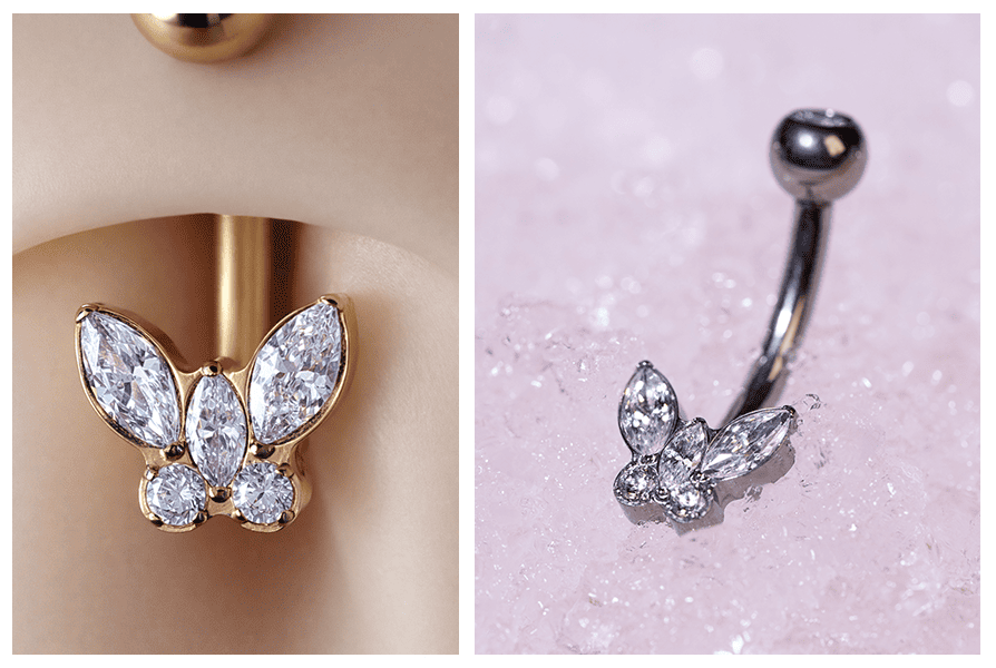 nakretki do kolczyka z kamieniem tygrysie oko