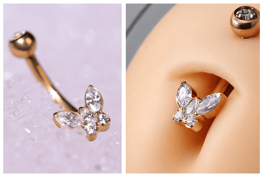 nakretki do kolczyka z kamieniem tygrysie oko