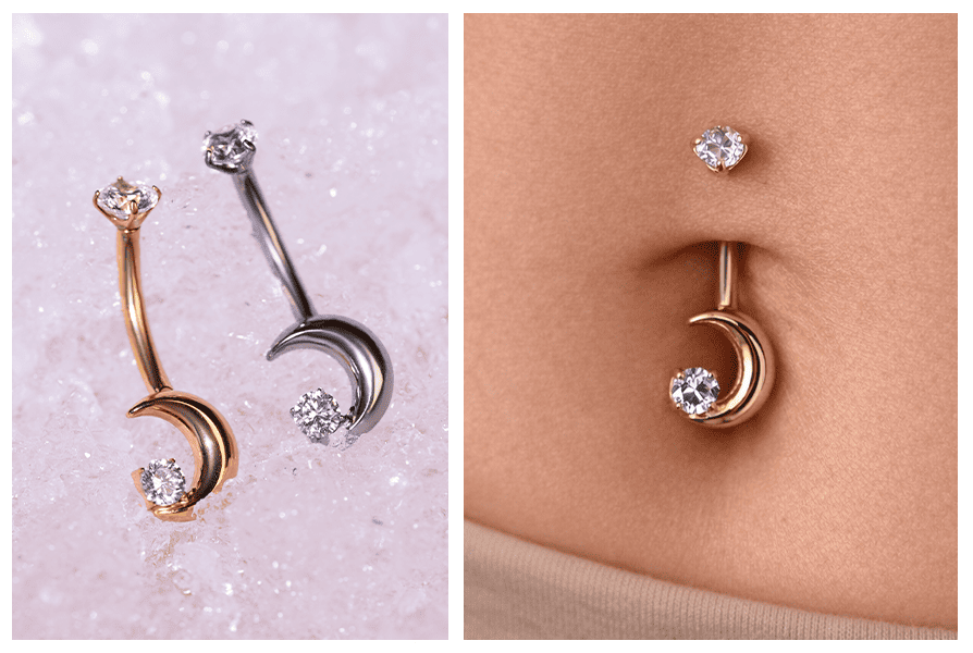 nakretki do kolczyka z kamieniem tygrysie oko