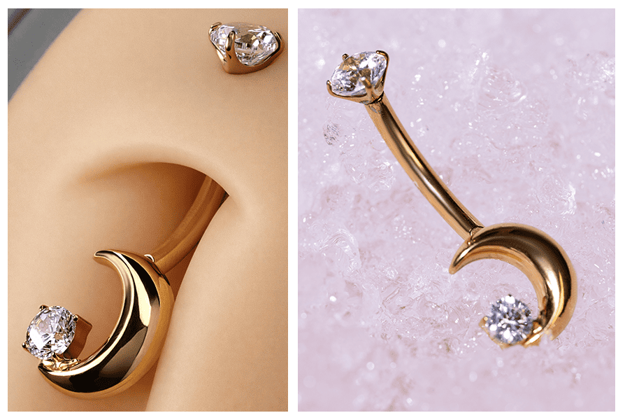 nakretki do kolczyka z kamieniem tygrysie oko