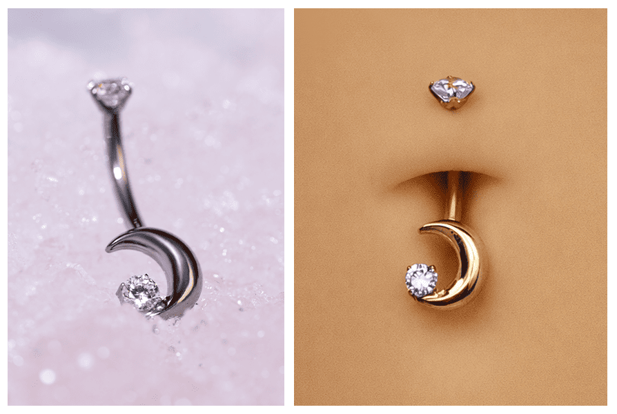 nakretki do kolczyka z kamieniem tygrysie oko