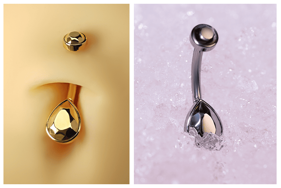 nakretki do kolczyka z kamieniem tygrysie oko