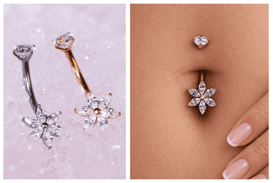 nakretki do kolczyka z kamieniem tygrysie oko