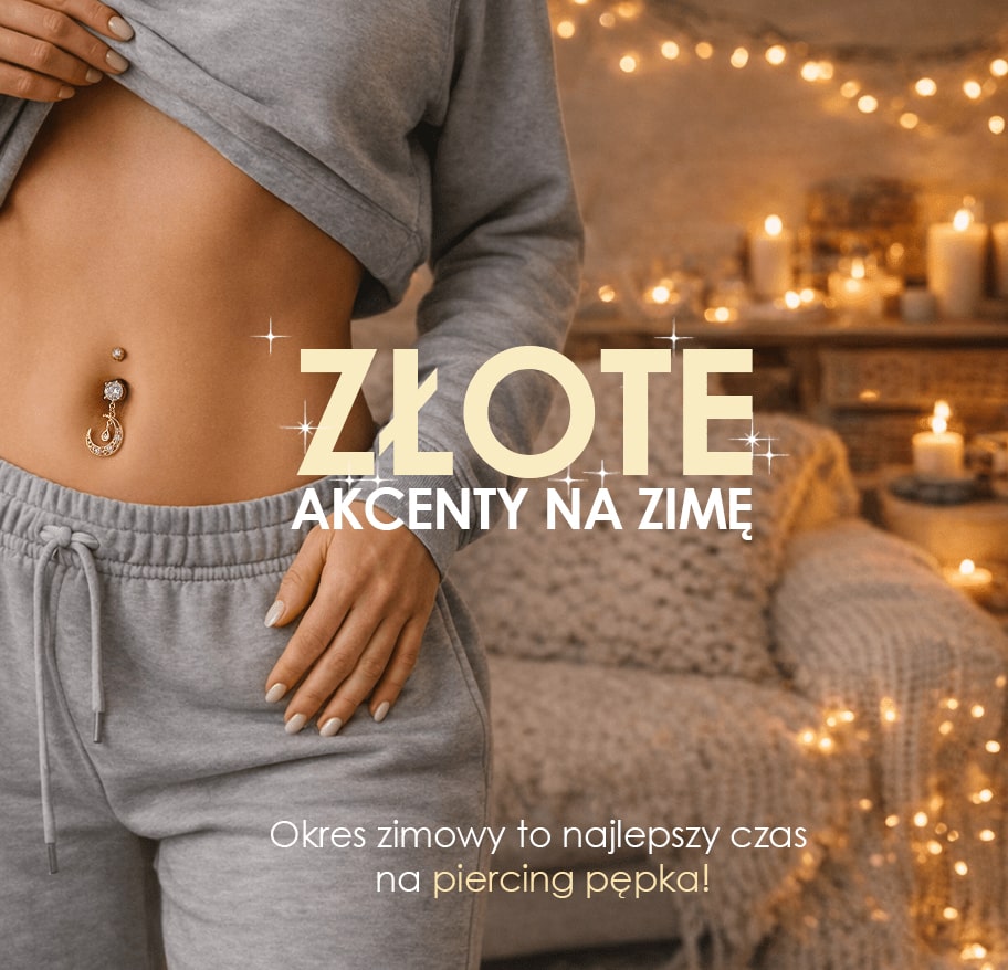 Kolczyki do pępka na prezent