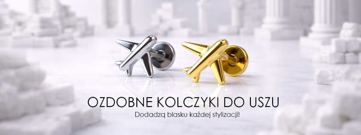 Kolczyki do uszu - klasyczne